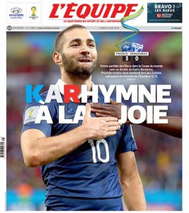 Karim Benzema France Honduras 3-0